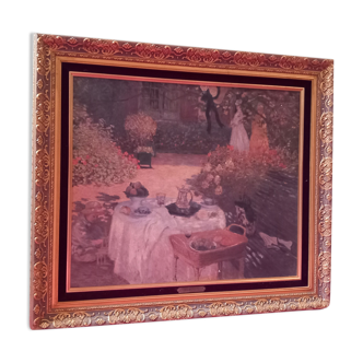 Huile sur toile-reproduction