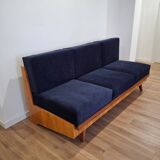 Folding sofa, designer Lejkowski Leśniewski, 1960s, Poland