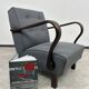 Fauteuil Art déco H320 par J.Halabala pour UP Závody