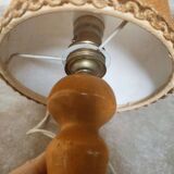 Vintage wooden lamp