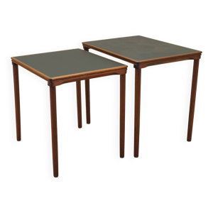 tables gigognes en teck,