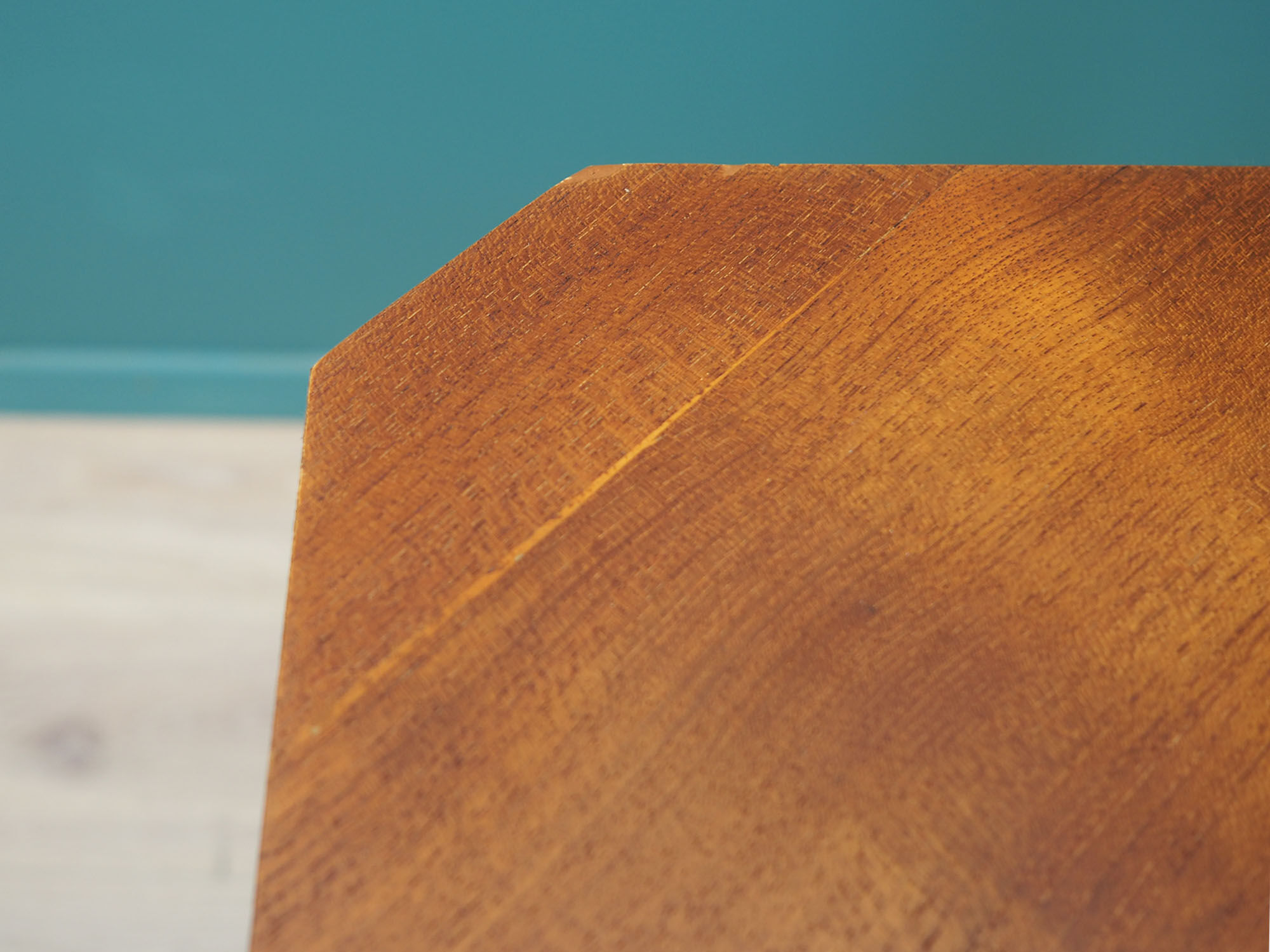 Teak corner buffet, Danish design, 1970s, made in Denmark