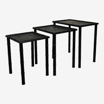 Bamboo nesting tables