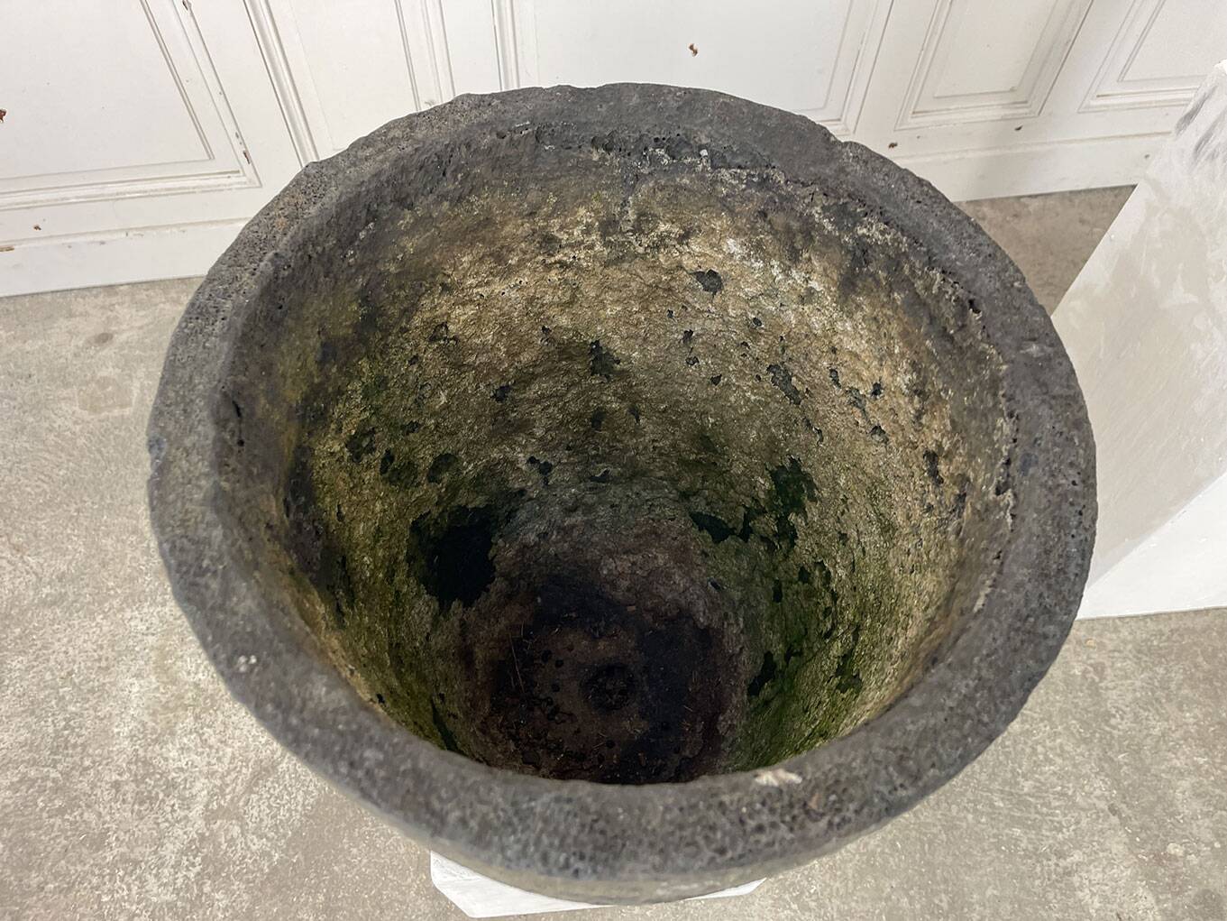 Two foundry crucibles 1950