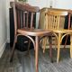 Series of 6 mismatched bistro chairs Mahieu and Luterma