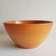 Vintage 70s Volcan brown opaline salad bowl