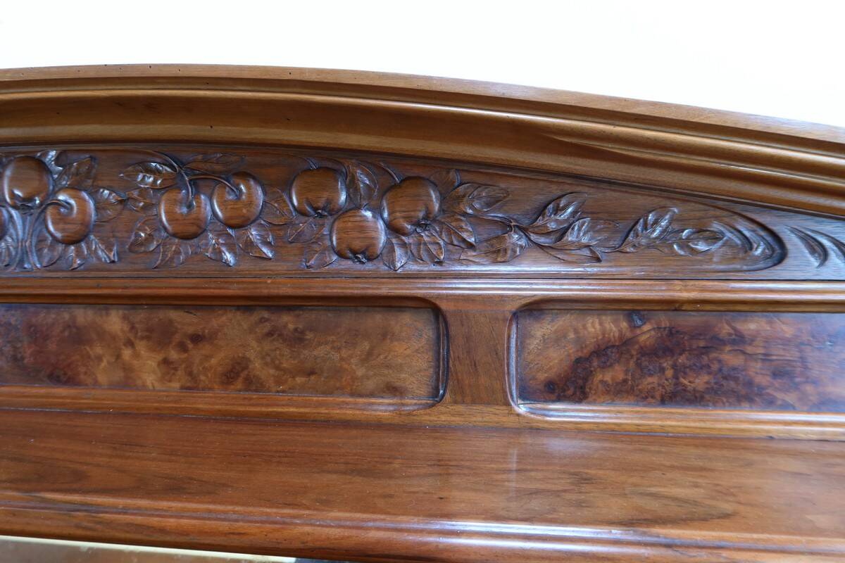 Walnut Sideboard, Art Nouveau – 1900
