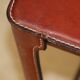 Matteo Grassi high stool in leather and metal