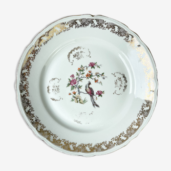 Round porcelain dish Limoges "Doing"