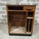 Ancienne vitrine comptoir de magasin