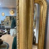 Miroir en bois doré Napoléon III 186x119cm