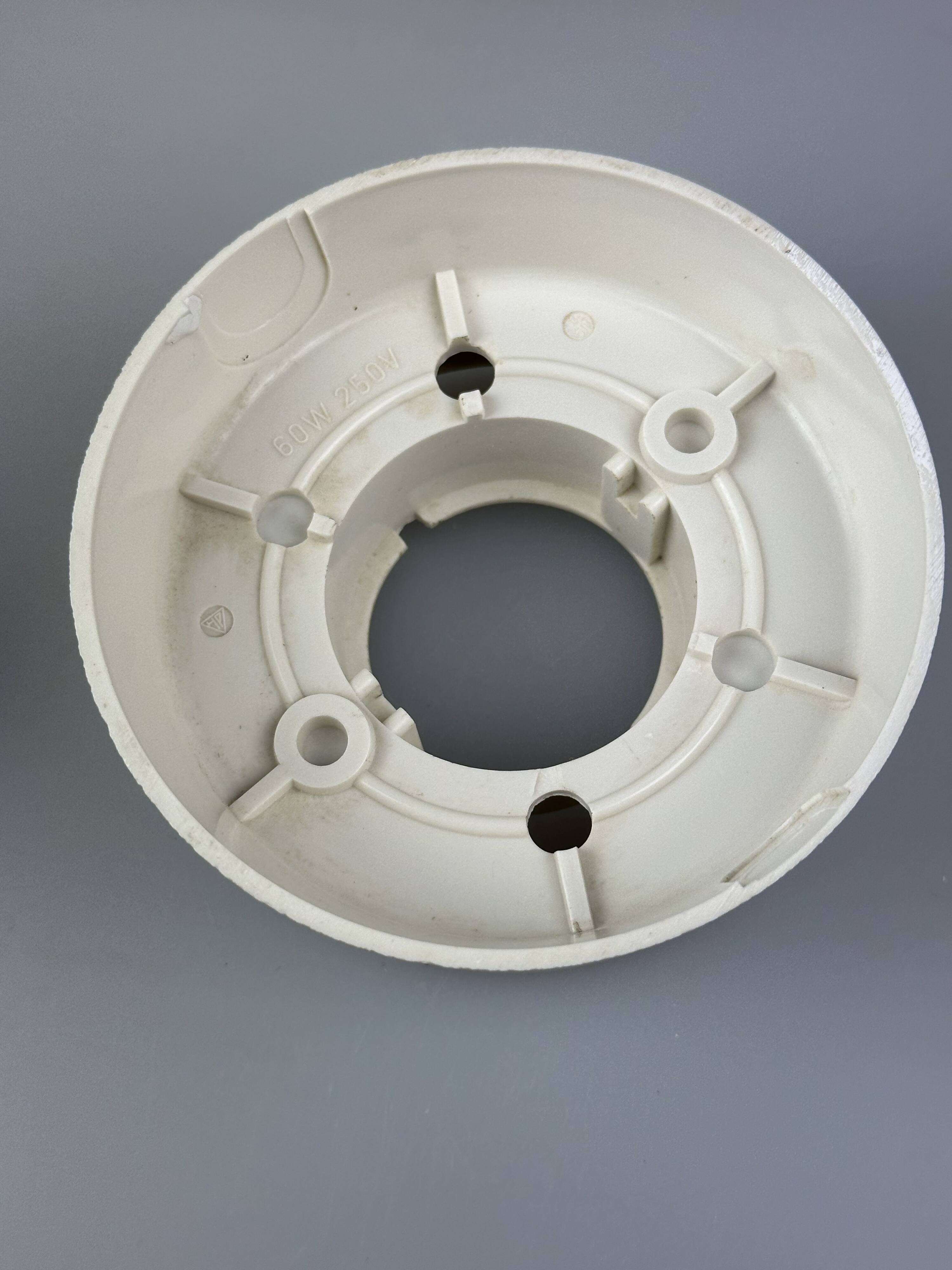 50s 60s lamp light wall lamp cellar lamp plastic & glass Bauhaus