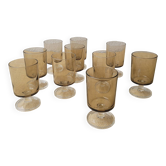 Verres à pied 70's