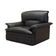 Leather armchair, Italian design, 1960s, production: Italy