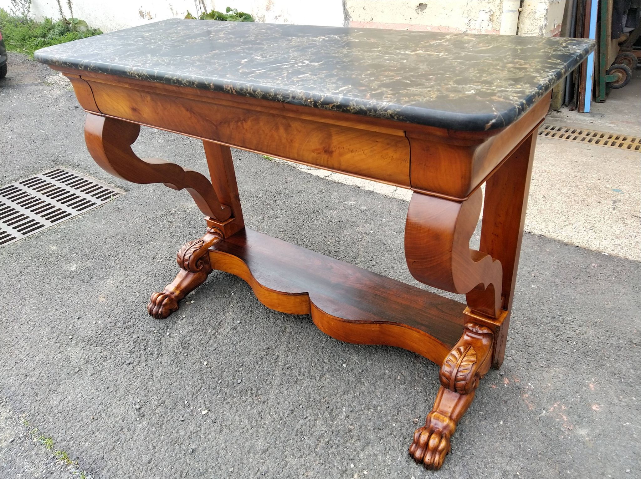 Console en merisier époque 1830