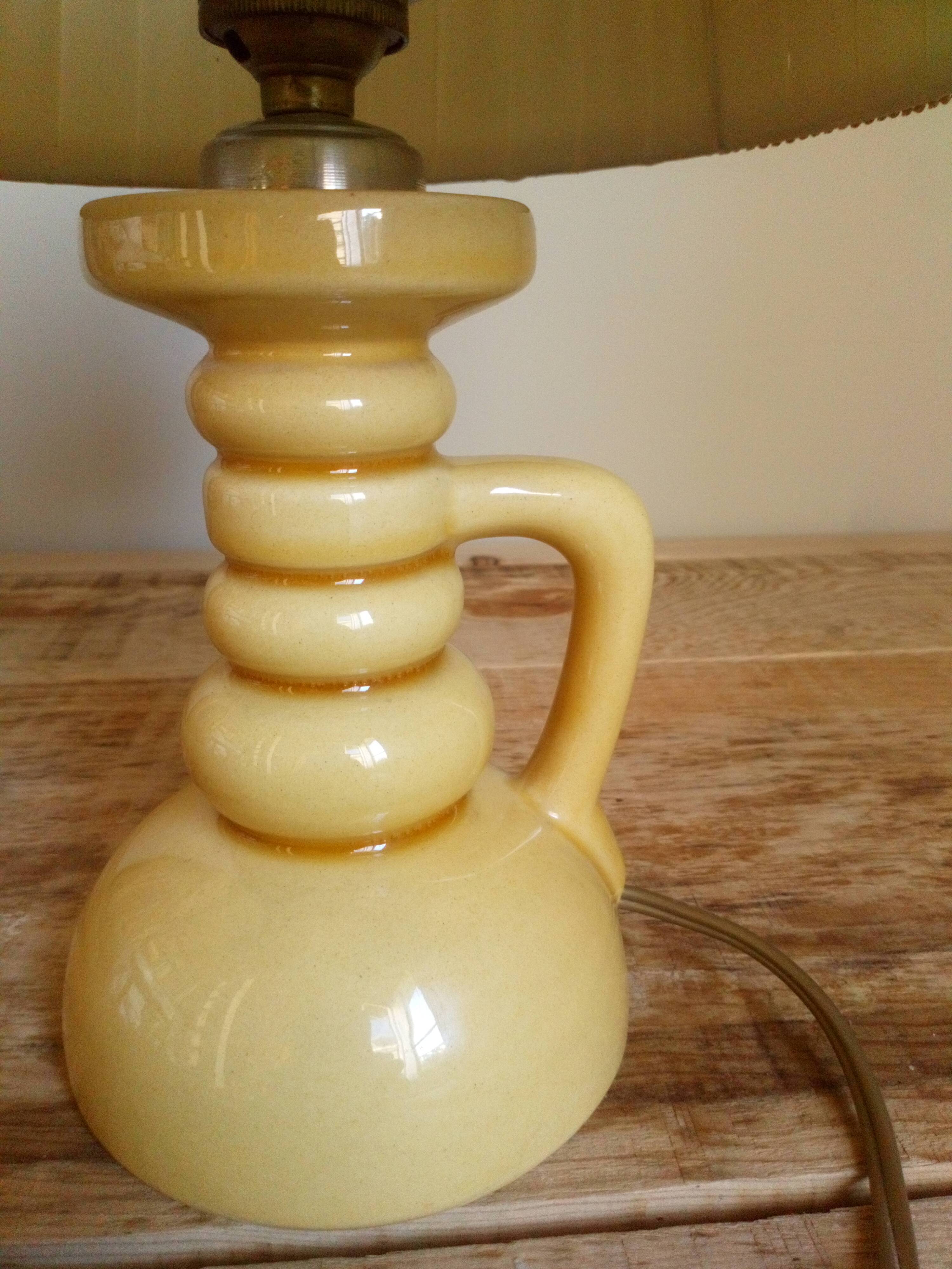 Vintage ceramic bedside lamp