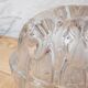 Pique flowers old glass