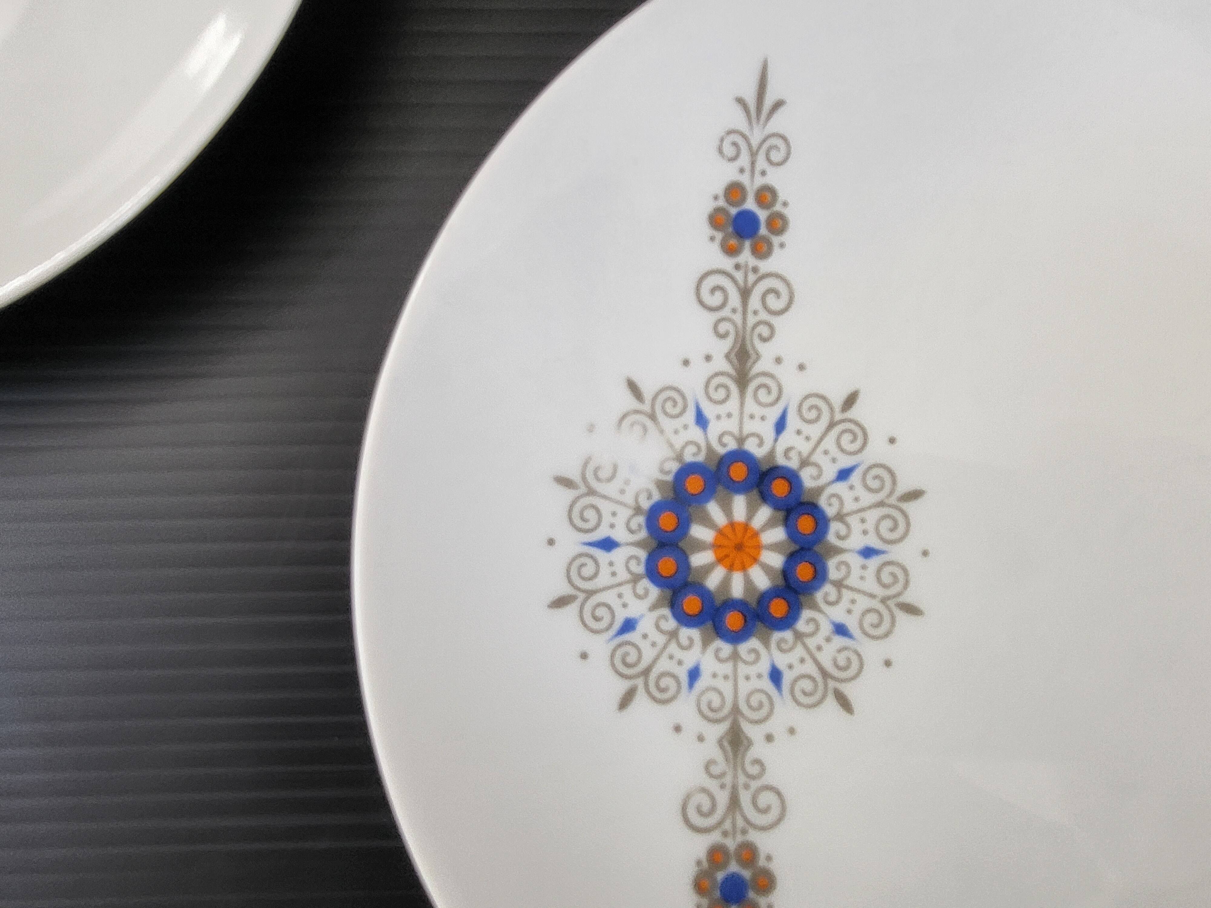 Vintage Bareuther Waldsassen dessert service 1970s