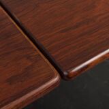 Mid-century Extendable Rosewood Dining Table, Model 10, Johannes Andersen for Hans Bech, Denmark, 19