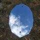 Art Deco beveled mirror