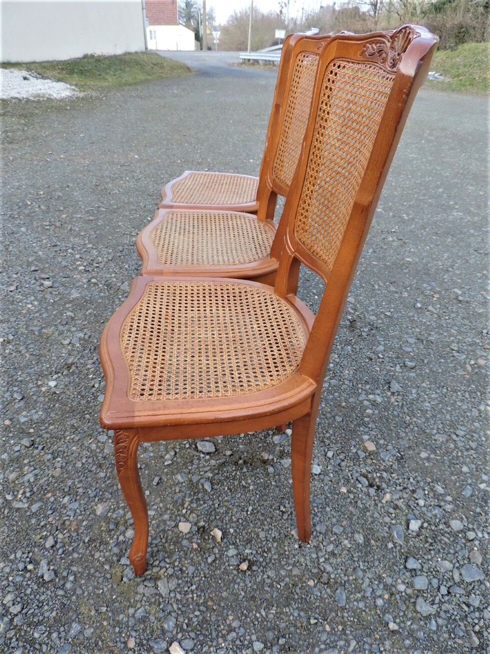 Set of three chairs 1970s