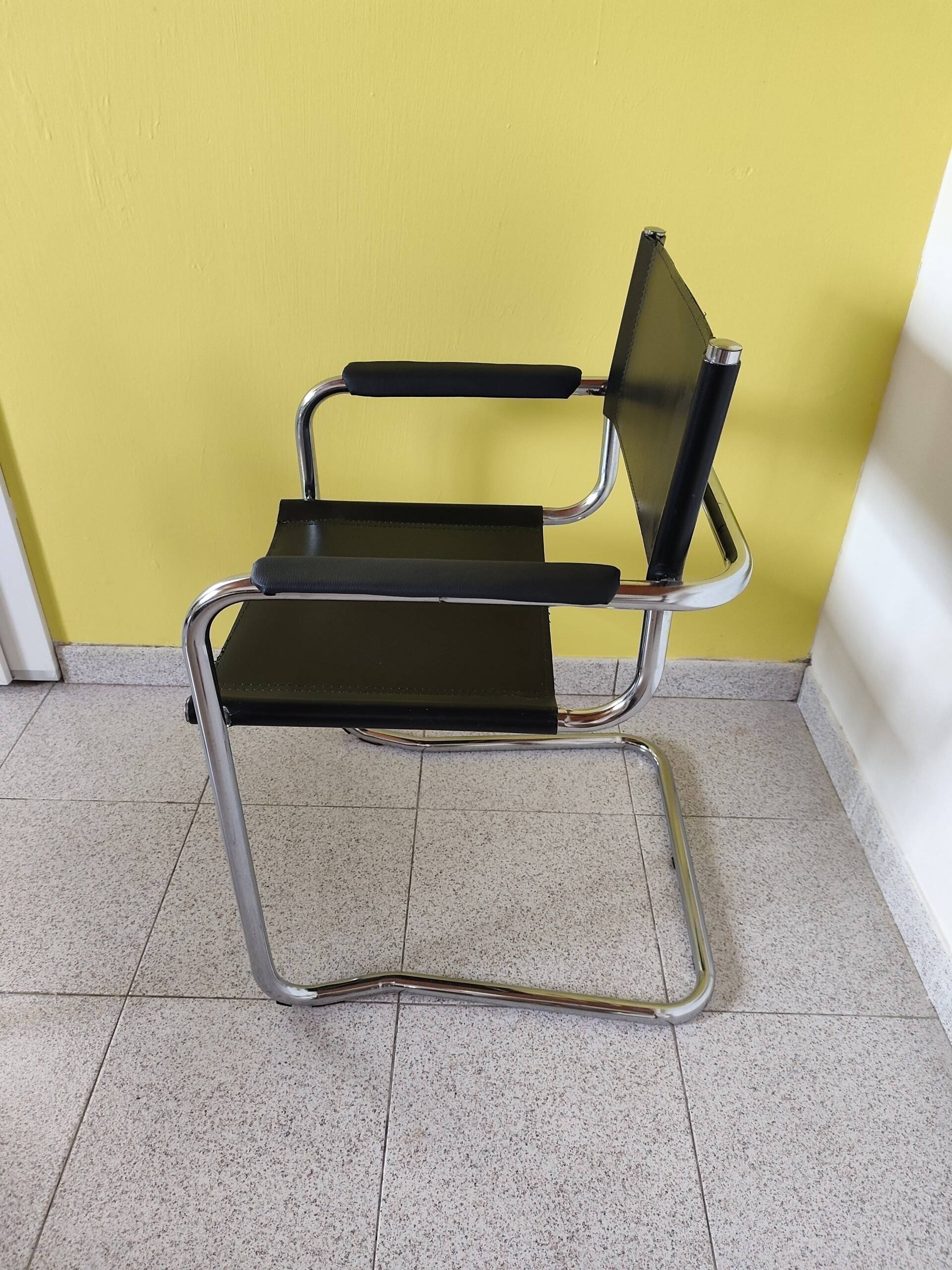 Lot de 3 fauteuils design inspiré Mart Stam