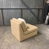 Chauffeuse moderne lin