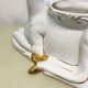 Vintage Italian Antica Athena Deer Faun Ceramic Flower Planter c.1980s