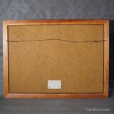 Impressionist oil painting of a garden, Alexander Michael 1996