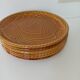 Gien earthenware fish set, 6 plates and a serving dish
