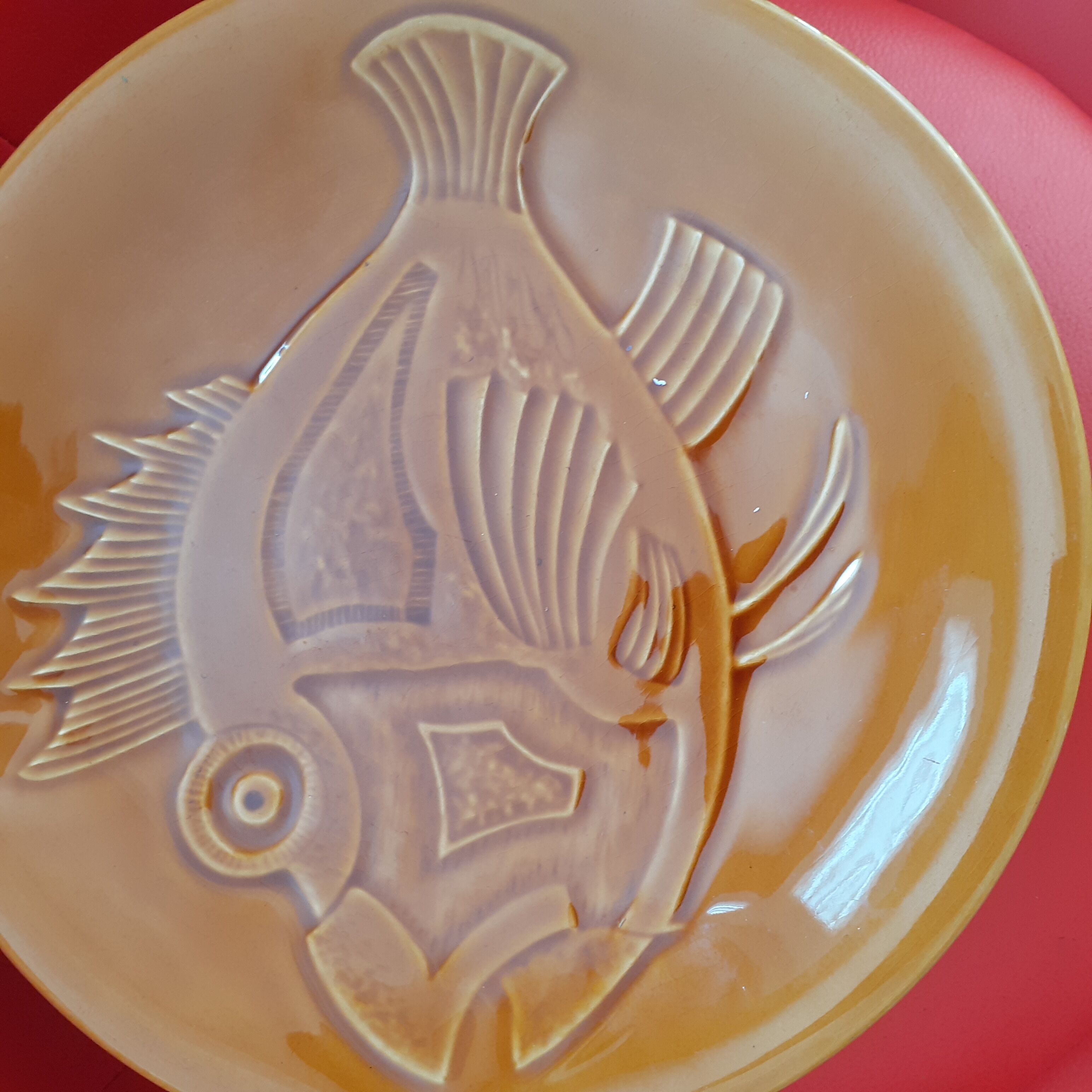 11 flat plates. Fish model. Longchamp.