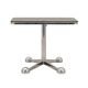 Coffee table on wheels, Italian design, 1970s, manufacturer: Allegri