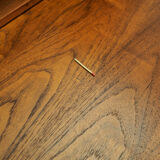 Bookcase teak with bar, Danish design, 70's