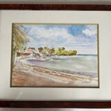 Tableau : aquarelle de J. Duléry Reyval