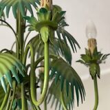 Tropical chandelier in sheet metal 1970.
