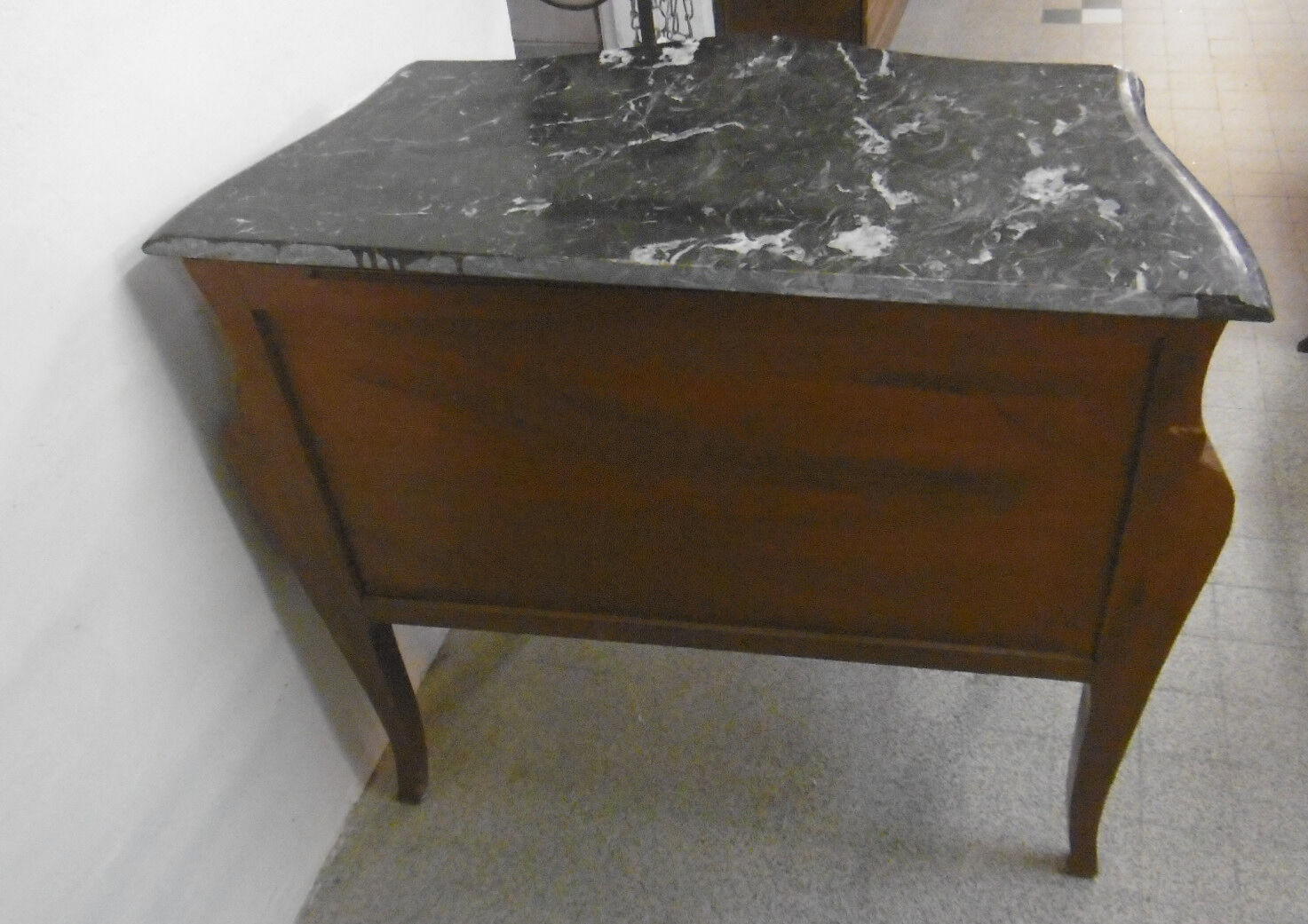 Louis XV style curved dresser