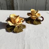 Pair candlesticks dabbling