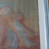 Michel Moskovchenko pastel painting Female Nude