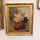 Oil on canvas still life with flowers signed Henry Gaspillat 19th century.