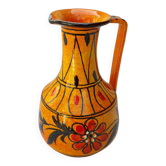 Pichet en céramique orange