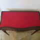 Table d’appoint extensible -Bureau-Années 80-Louis XV-teinte acajou