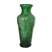 Thick glass vase