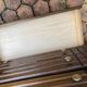 Vintage chest of drawers with splayed legs