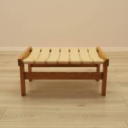 Oak footstool, Danish design, 1960s, made in Denmark