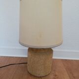 Reconstituted stone lamp 1970