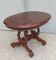 Table guéridon Napoléon III en noyer