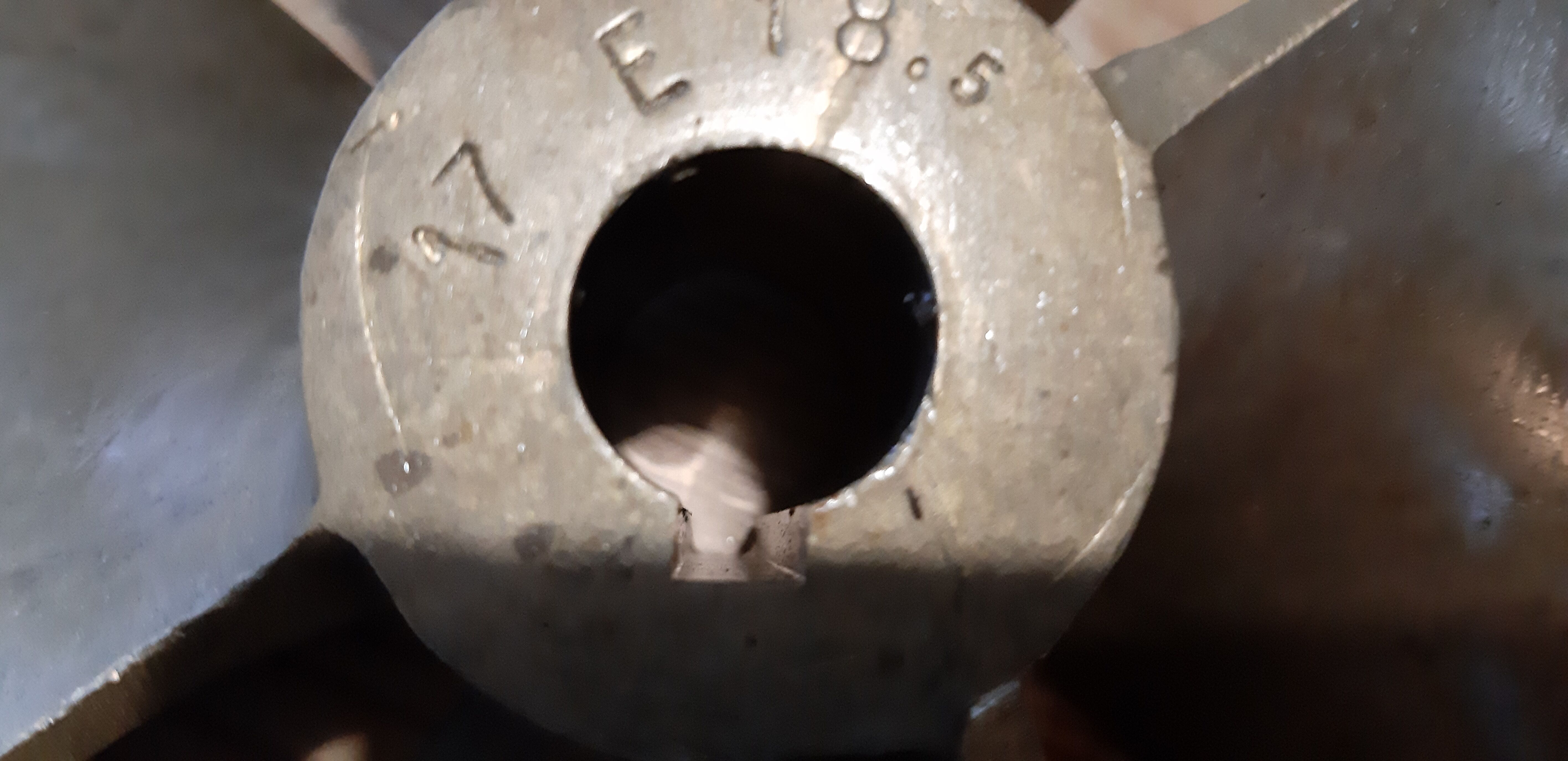 Radice bronze boat propeller