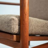 Fauteuils danois en teck, lot de 2, Danemark, années 1960