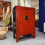 Chinese red cabinet