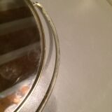 Miroir pivotant avec pied en porcelaine